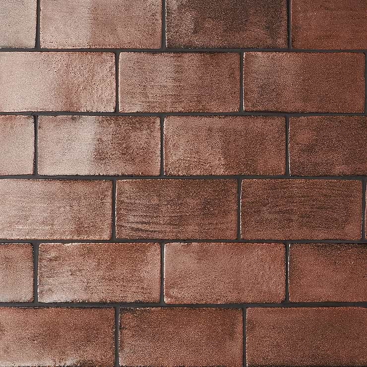 Emery Style Copper 4x8 Matte Ceramic Tile 