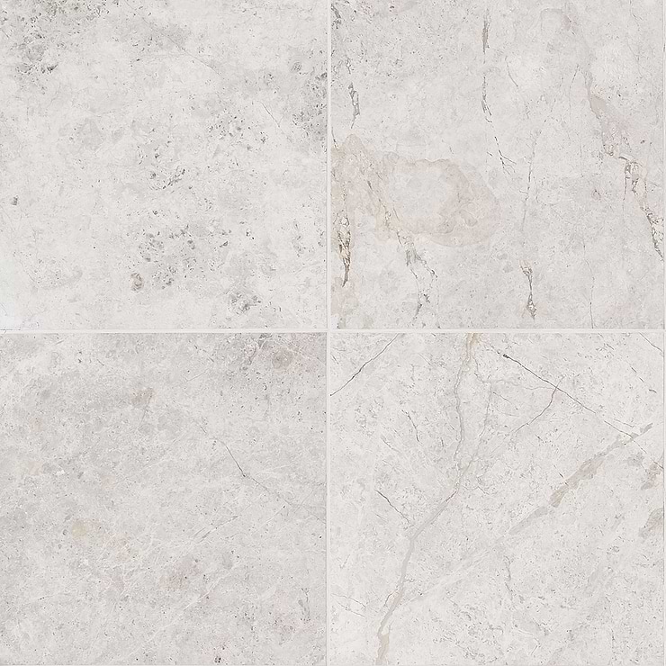 Tundra Gray 12x12 Honed Limestone Tile