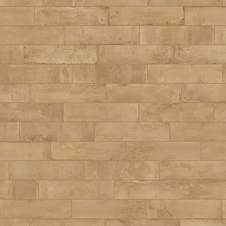 Brick Rustico Sabbia 3x12 Matte Porcelain Brick Look Tile