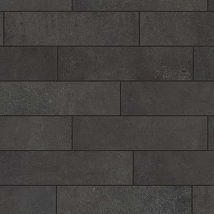 Brick Urbana Nero 3x12 Matte Porcelain Brick Look Tile