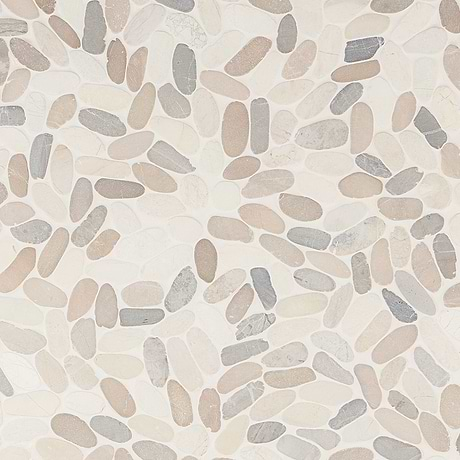 Pebble Tile for Backsplash,Kitchen Wall,Kitchen Floor,Bathroom Floor,Bathroom Wall,Shower Wall,Shower Floor,Outdoor Floor,Outdoor Wall,Commercial Floor