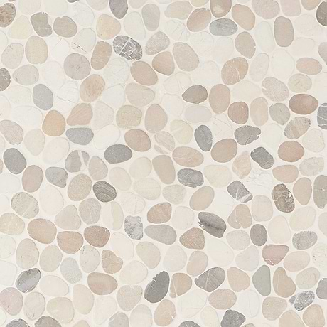 Pebble Tile for Backsplash,Kitchen Wall,Kitchen Floor,Bathroom Floor,Bathroom Wall,Shower Wall,Shower Floor,Outdoor Floor,Outdoor Wall,Commercial Floor