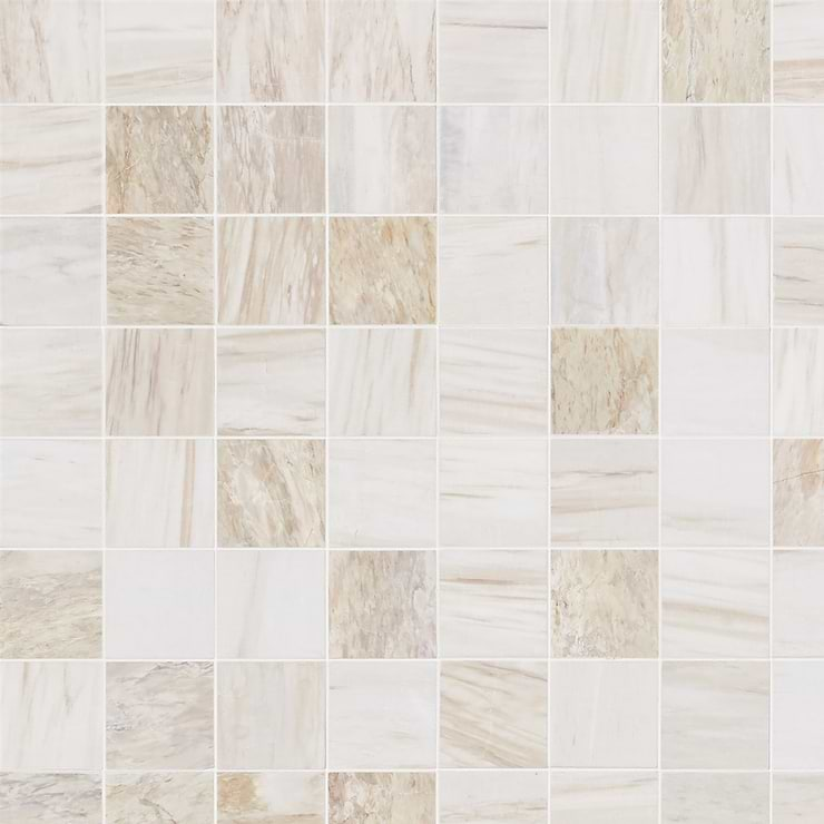 Sabbia Marble 3x3 Polished Mosaic Tile