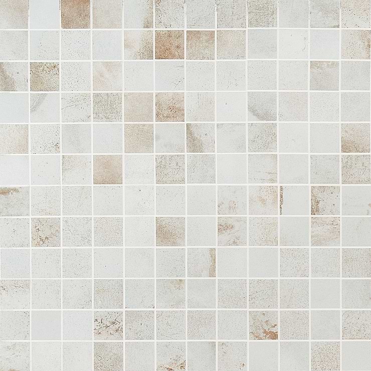 Angela Harris Flatiron White 2x2 Matte Porcelain Mosaic
