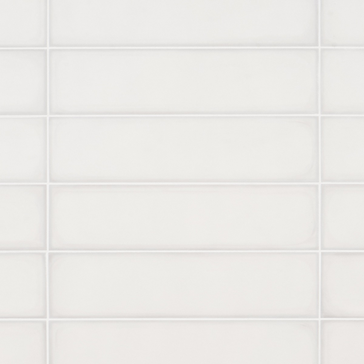 Stacy Garcia ArtBlock Bianco White 4x16 Matte Porcelain Tile