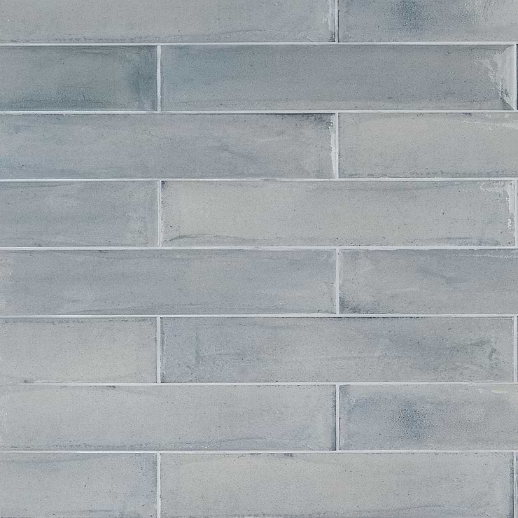 Paint Azur Blue 3x16 Glossy Porcelain Subway Tile