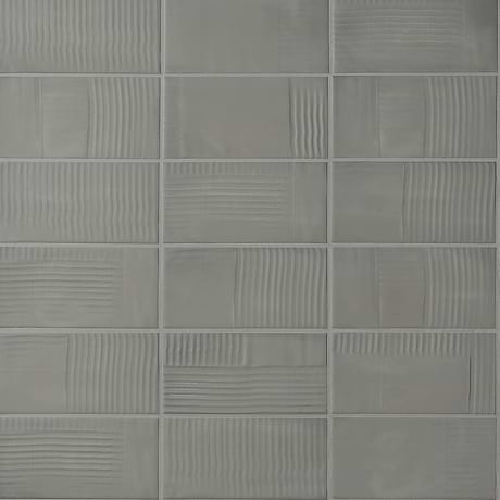 Comb Deco Cemento 4X8 Matte Ceramic Wall Tile