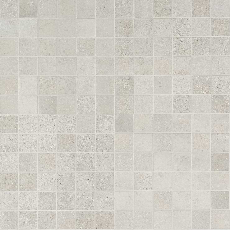 Bronx Argent Silver 2x2 Matte Porcelain Mosaic Tile