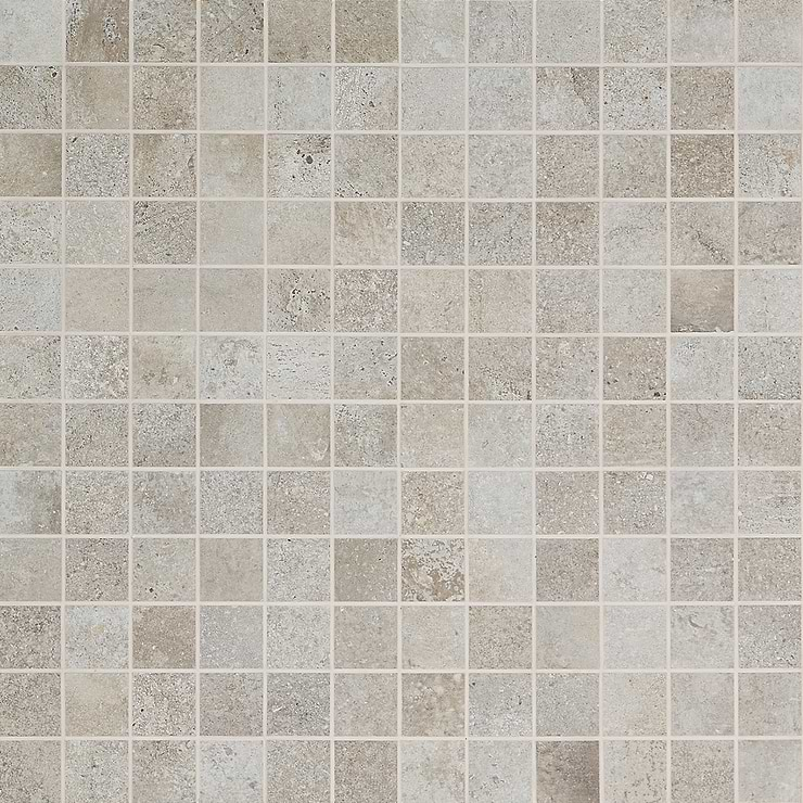 Bronx Greige 2x2 Matte Porcelain Mosaic Tile