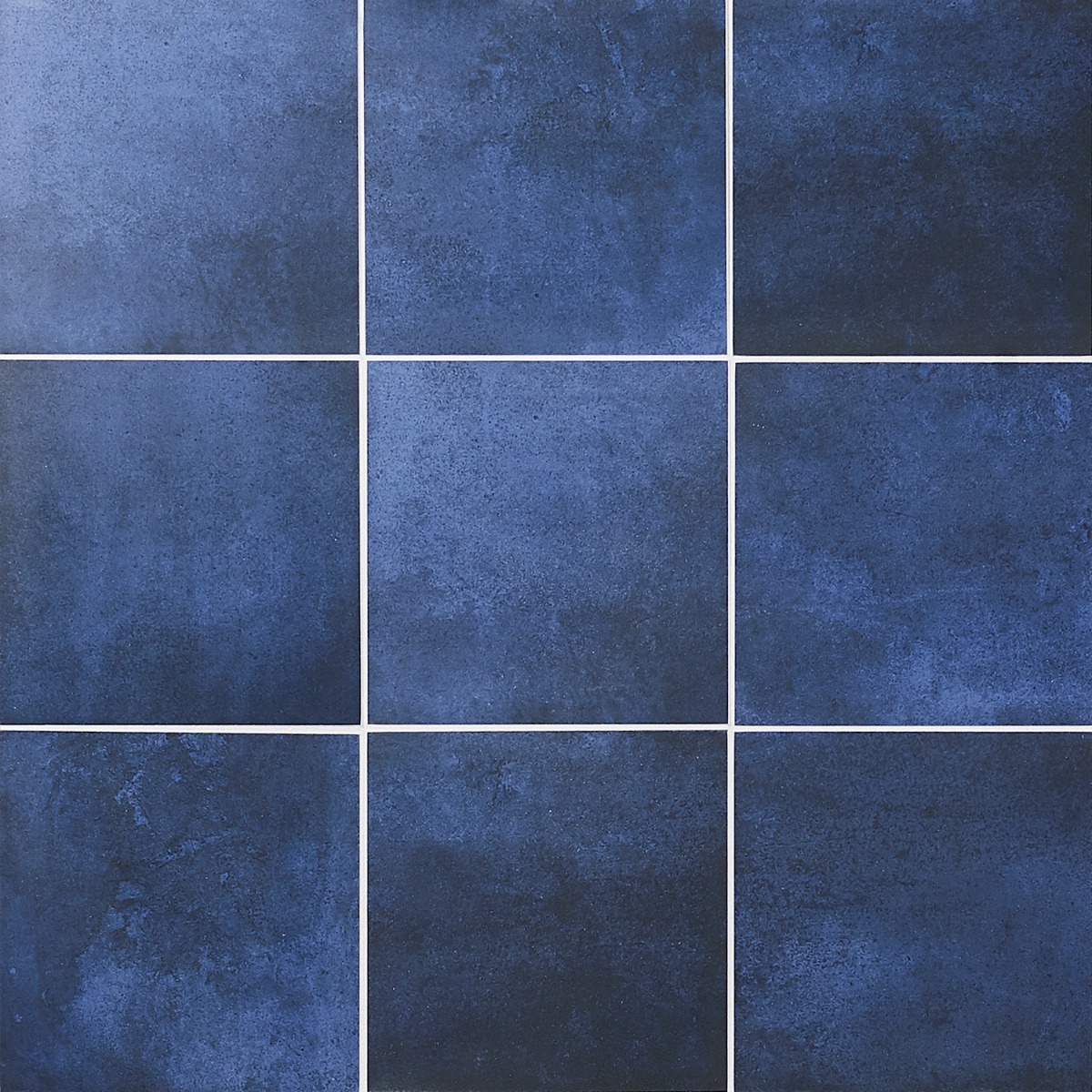 Art Geo by Elizabeth Sutton Cement Blue 8x8 Matte Porcelain Tile