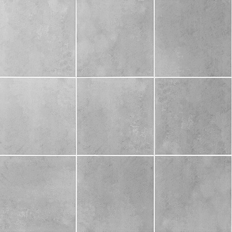 Art Geo by Elizabeth Sutton Cement Gray 8x8 Matte Porcelain Tile