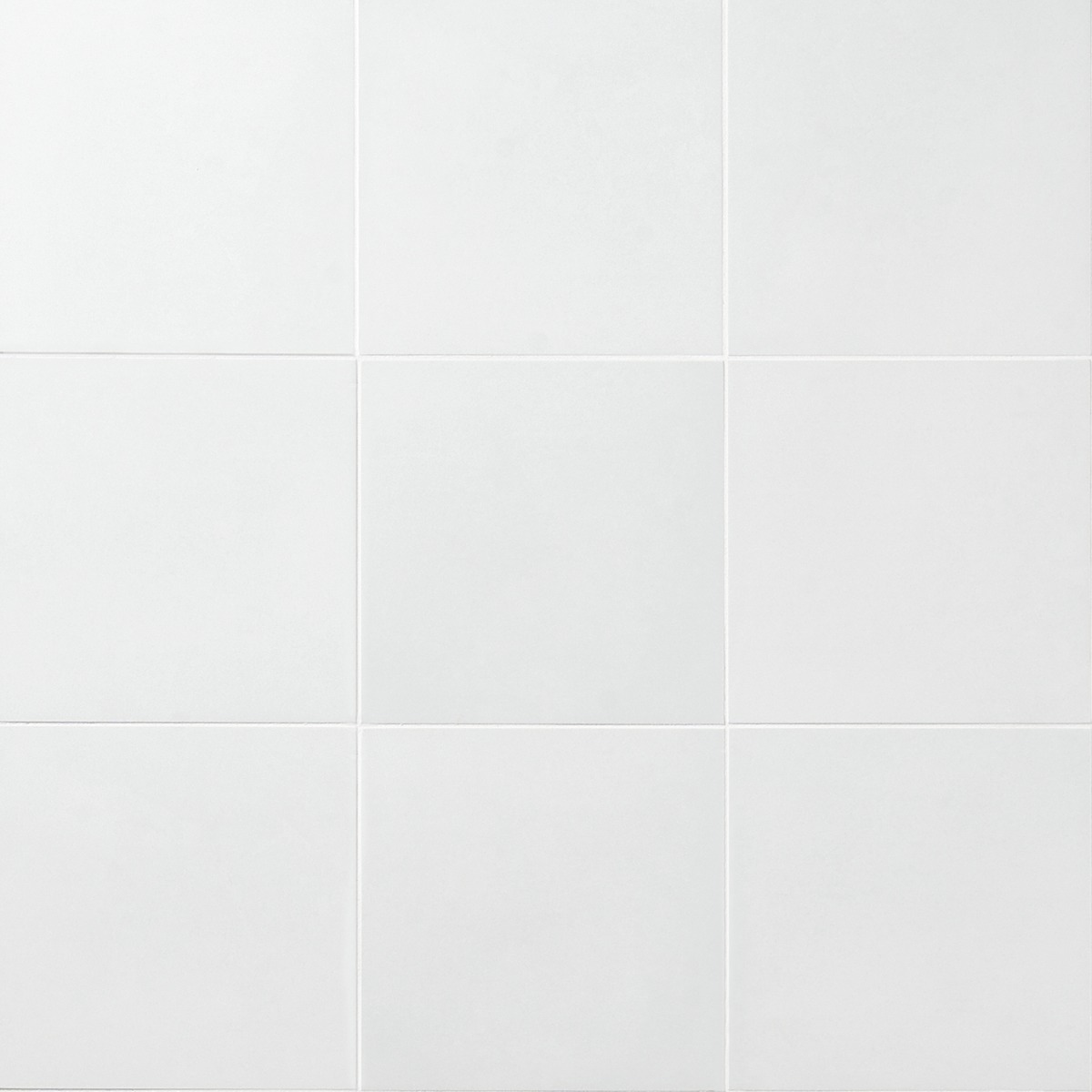 Art Geo by Elizabeth Sutton Cement White 8x8 Matte Porcelain Tile