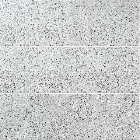 Art Geo by Elizabeth Sutton Terrazzo Gray 8x8 Matte Porcelain Tile