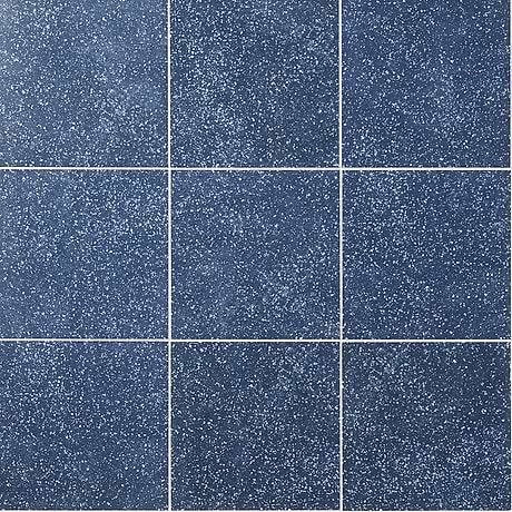 Art Geo by Elizabeth Sutton Terrazzo Blue 8x8 Matte Porcelain Tile