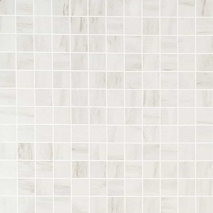 DreamStone Dolomite Snow 2x2 Matte Porcelain Mosaic