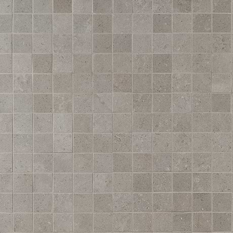 New Rock Fumo Light Gray 2x2 Limestone Look Matte Porcelain Mosaic Tile