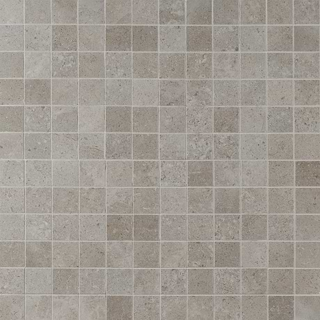 New Rock Tortora Beige 2x2 Limestone Look Matte Porcelain Mosaic Tile