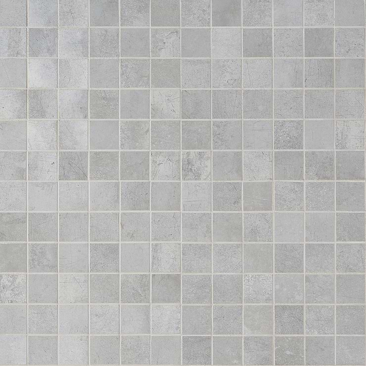 Bond Excalibur Medium Gray 2x2 Matte Porcelain Mosaic Tile