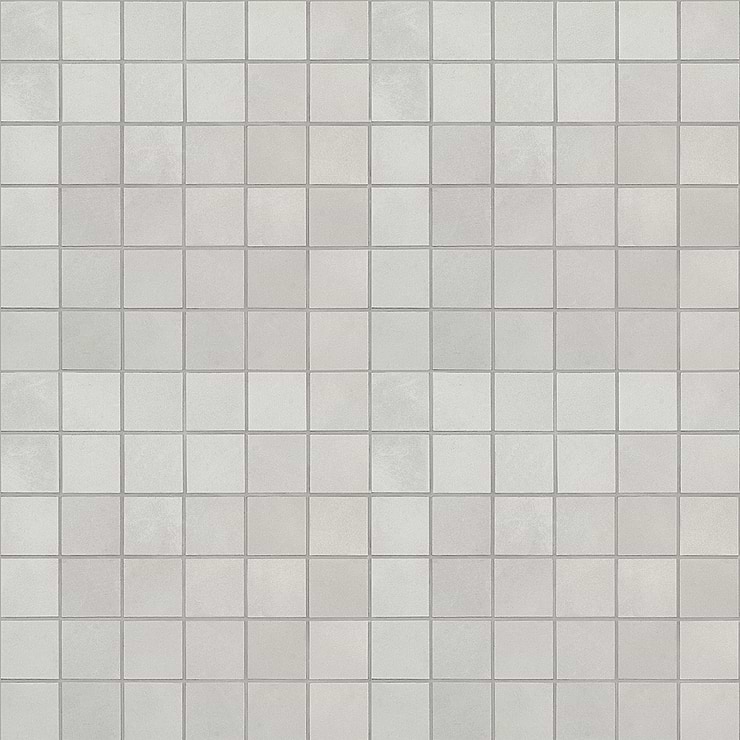 Clay Delight Gray 2x2 Matte Porcelain Mosaic Tile