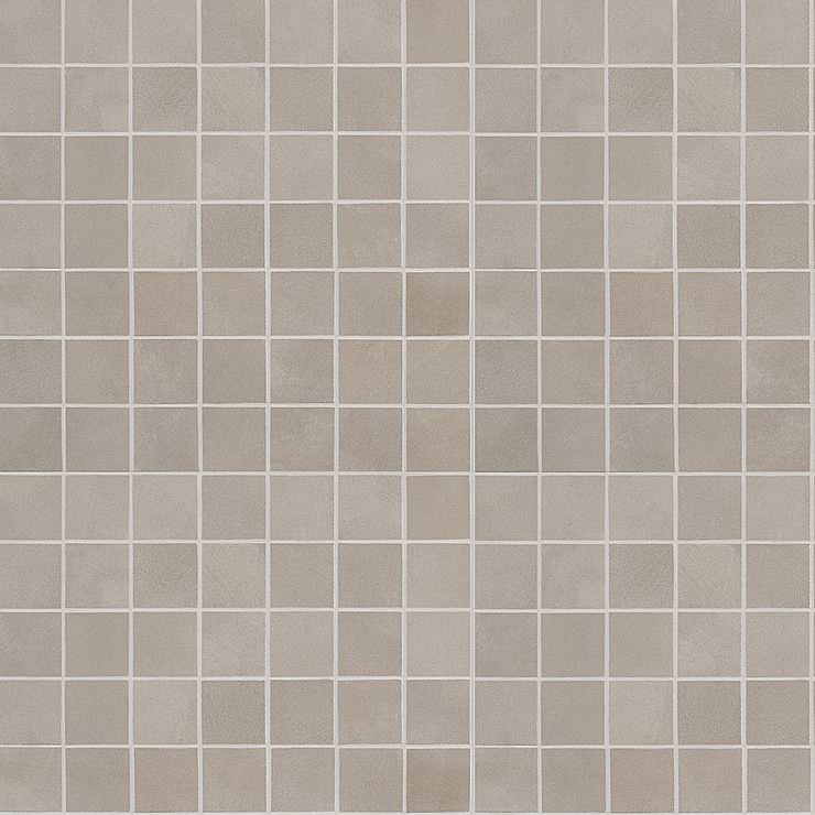 Clay Trust Gray 2x2 Matte Porcelain Mosaic Tile