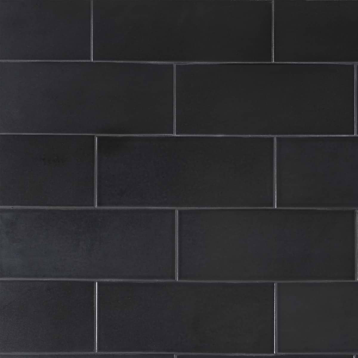 Zeal Gunmetal Gray 5x12 Polished Porcelain Tile