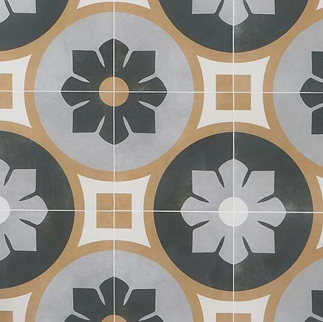 Encaustic Look Porcelain Tile for Backsplash,Kitchen Floor,Kitchen Wall,Bathroom Floor,Bathroom Wall,Shower Wall,Shower Floor,Outdoor Floor,Outdoor Wall,Commercial Floor