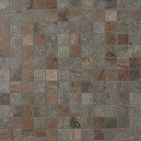 Acadia Iron Gray 2x2 Slate Look Matte Porcelain Mosaic Tile