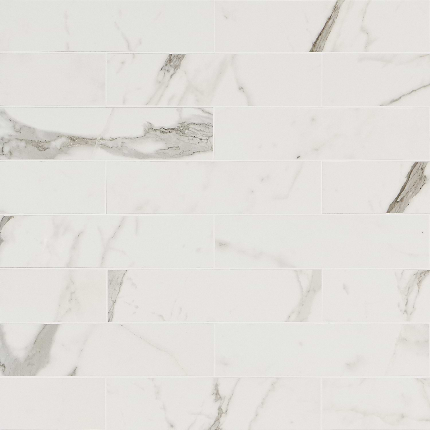 Versilia Statuario White 3x12 Polished Porcelain Subway Tile