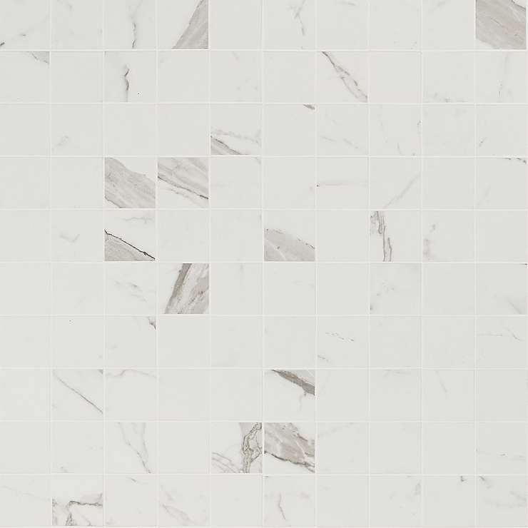 Marble Look Porcelain Tile for Backsplash