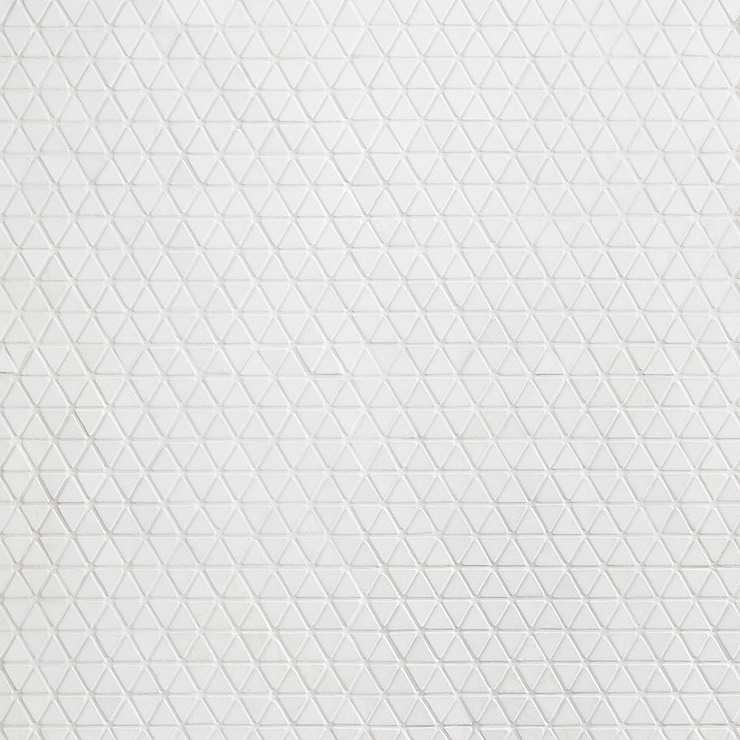 Aspekt White Jade Honed Marble Mosaic Tile