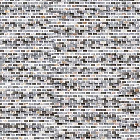 Decorative Marble + Glass Tile for Backsplash,Kitchen Wall,Bathroom Wall,Shower Wall