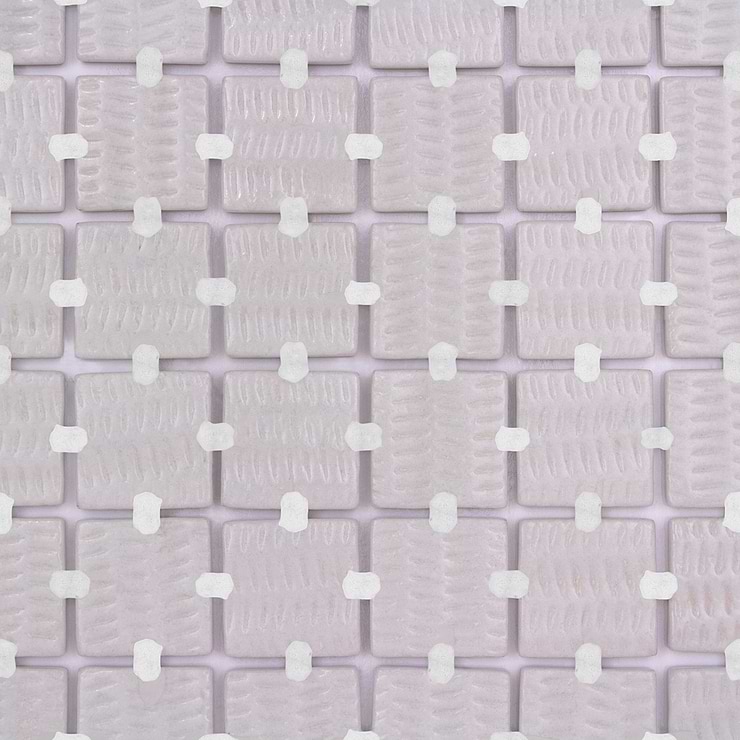 Swim Bali Blue 1x1 Glossy Glass Mosaic Tile