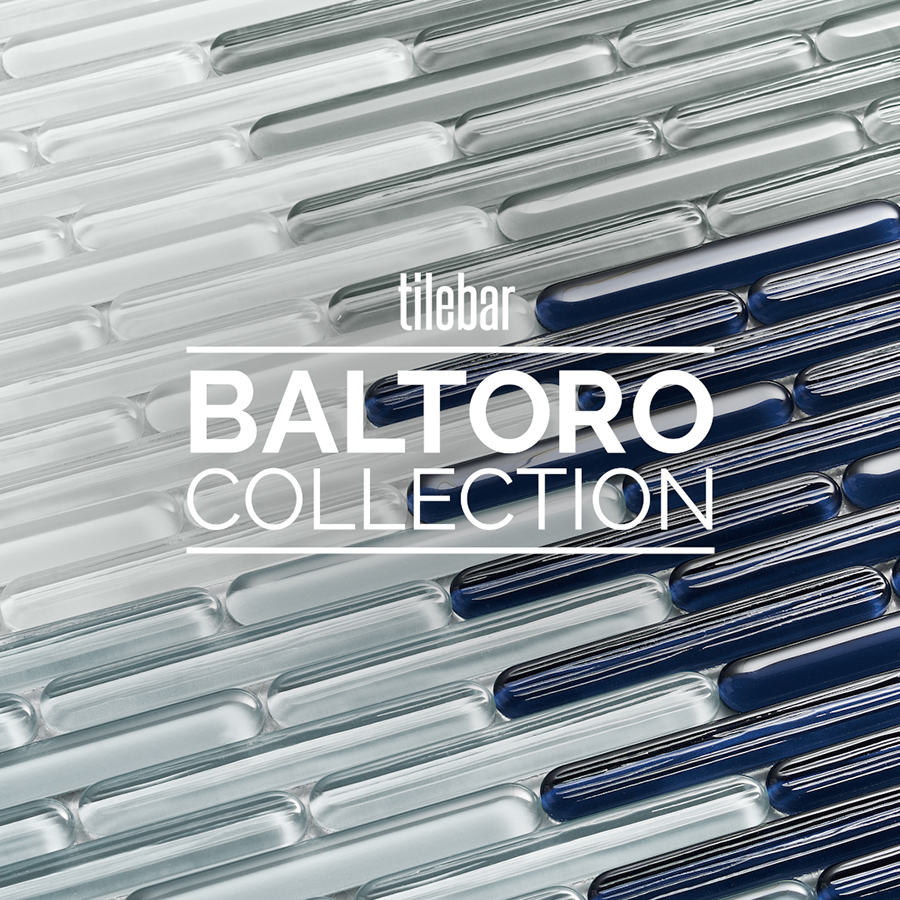 Baltoro Super White Polished Glass Mosaic Wall Tile