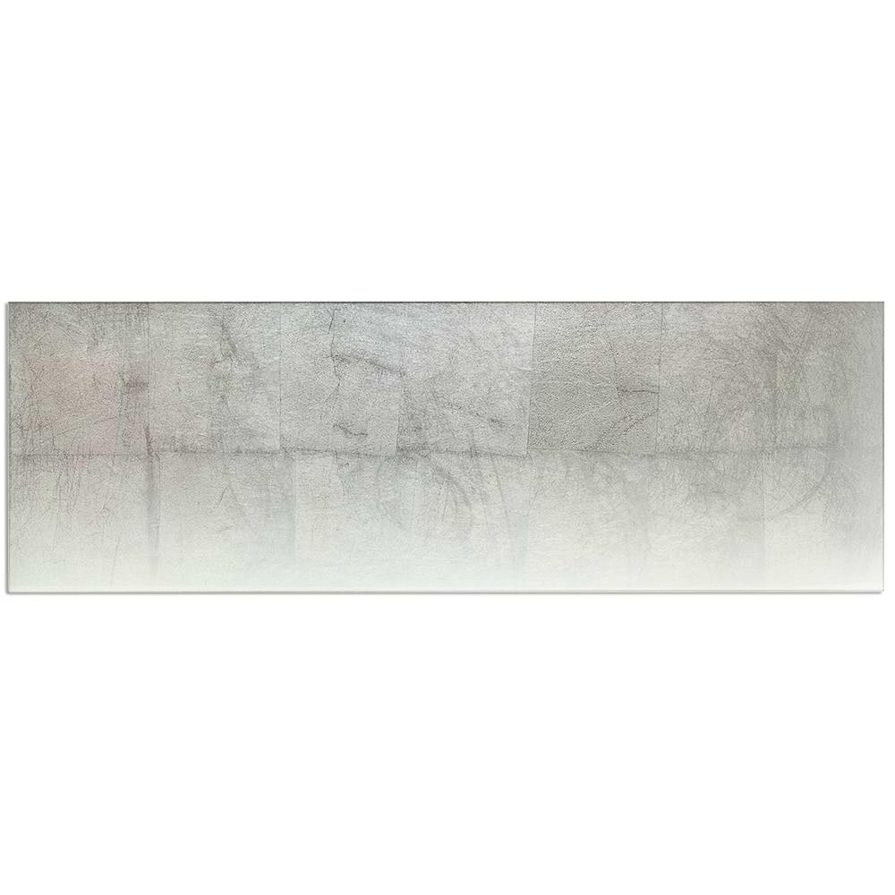 Requiem Silver 10X30 Polished Glass Wall Tile