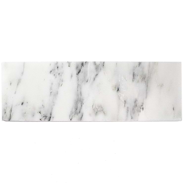 Asian Statuary 4x12 Polished Marble Tile 
