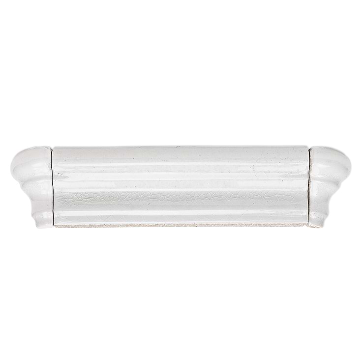 Nabi Glacier White Ceramic Chair Rail Liner