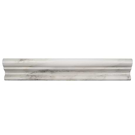 Chair Rail Asian Statuary 2x12 Marble Tile Liner