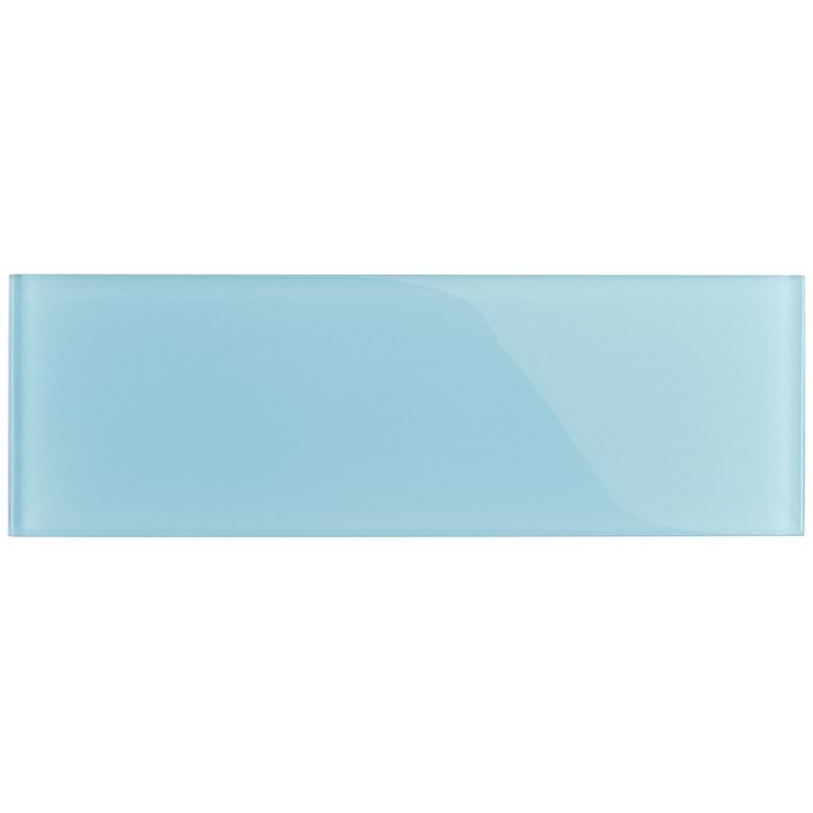 Loft Turquoise 4x12 Polished Glass Tile