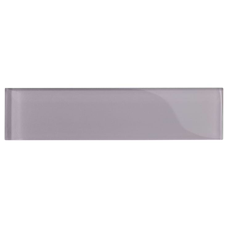 Loft Wisteria 2x8 Polished Glass Subway Tile for Wall