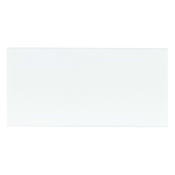 Nanoglass White 3x6 Polished Subway Tile