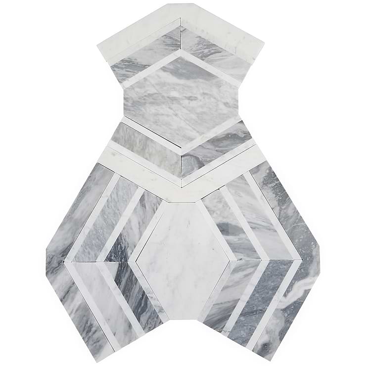 Mezzo Canta Polished Marble Mosaic