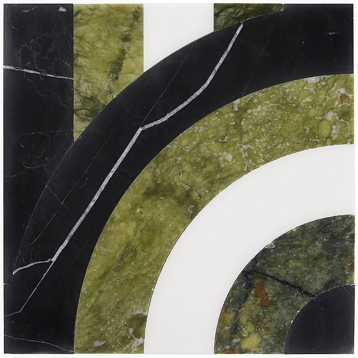 Arc Vertical Soul 12x12 Polished Marble by Elizabeth Sutton