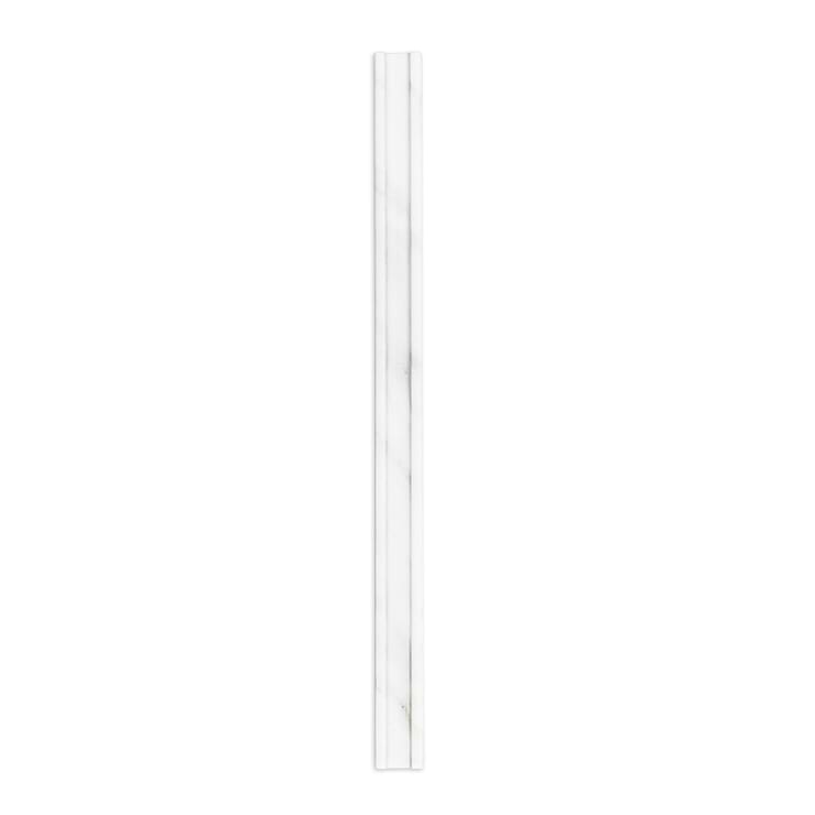 Groove Pencil Asian Statuary Marble Tile Liner