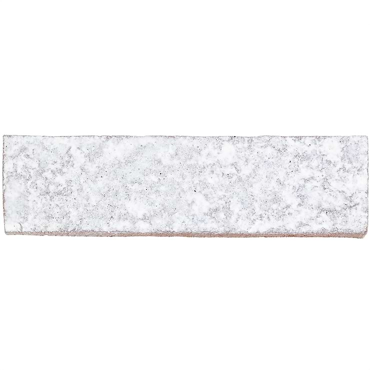 Easton Mesa Polished White 2x8 Clay Tile