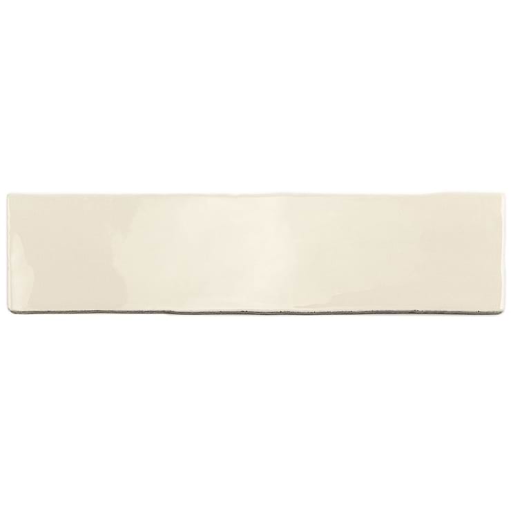 Lancaster Vanilla Cream Ivory 3x12 Polished Ceramic Subway Tile