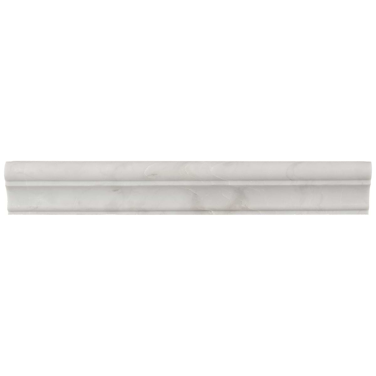 Ice Gray 2x12 Honed Marble Cornice Molding