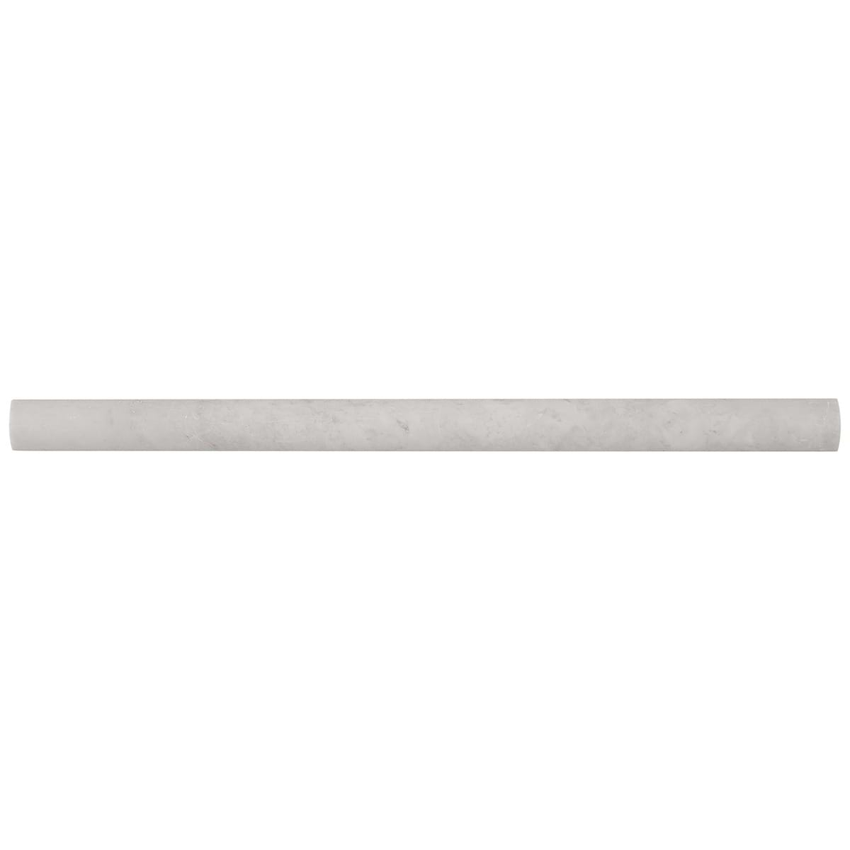 Ice Gray 1x12 Honed Marble Pencil Molding