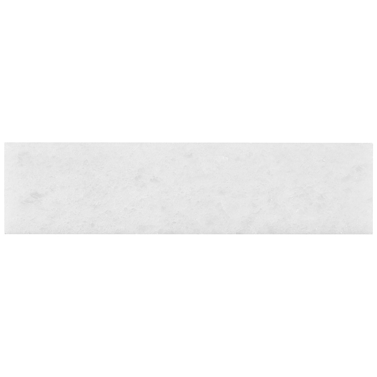 Snow White 3x12 Polished Marble Tile