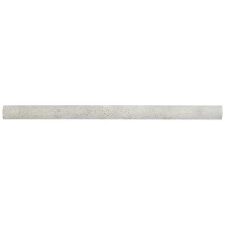 Tundra Gray 1x12 Honed Limestone Pencil Molding