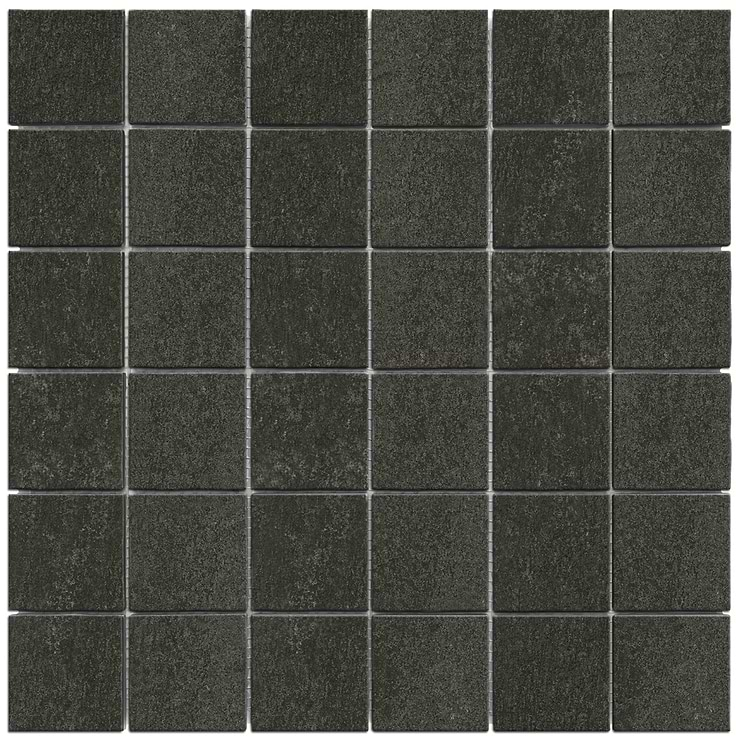 Karo Black 2x2 Matte Porcelain Mosaic